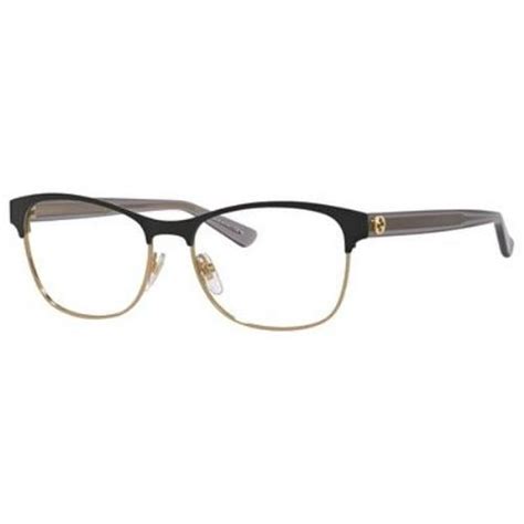 black and gold gucci eyeglasses